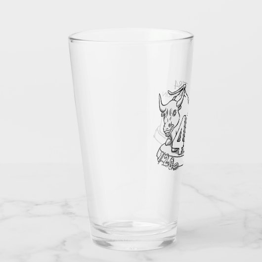 Tall Glass Glas (Rechts)