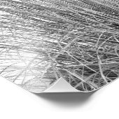 Tall Grass and Hyacinths at Island Park, NY Foto Afdruk (Hoek)