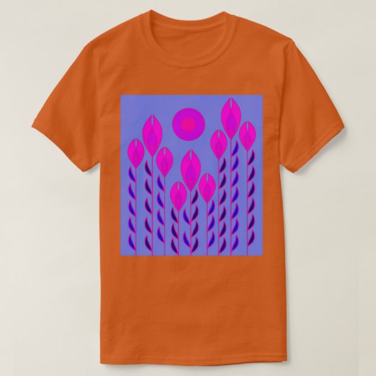 Tall Irison Neon Pink T-shirt (Design voorkant)