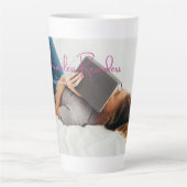 Tall Latte cup voor boekennerds Mok (Voorkant)