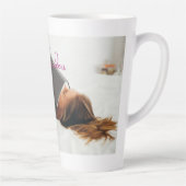 Tall Latte cup voor boekennerds Mok (Rechts)