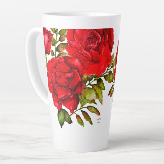 Tall latte mok (Linkerhoek)