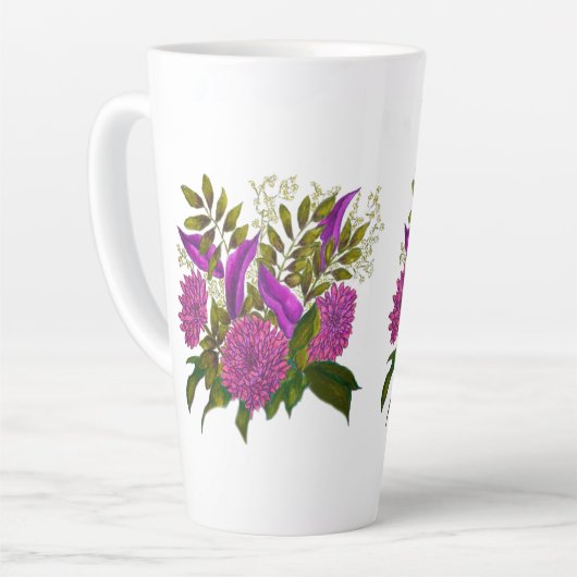 Tall latte mok (Linkerhoek)