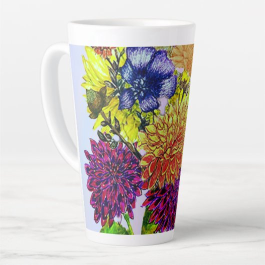 Tall latte mok (Linkerhoek)