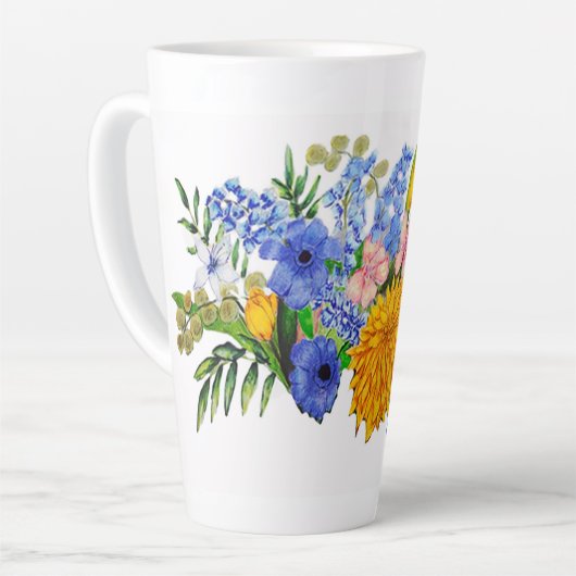 Tall latte mok (Linkerhoek)