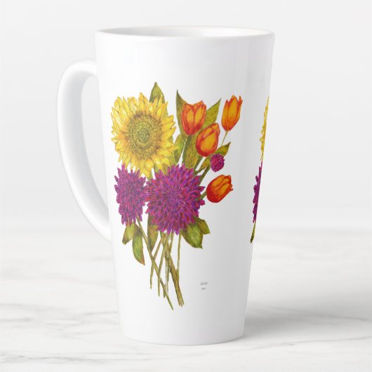 Tall latte mok (Linkerhoek)