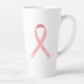 Tall Latte Mok, door kanker geïnspireerd, roze lin Mok (Rechts)