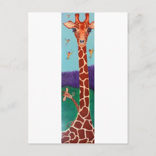 Tall, met sproeten briefkaart (Voorkant)