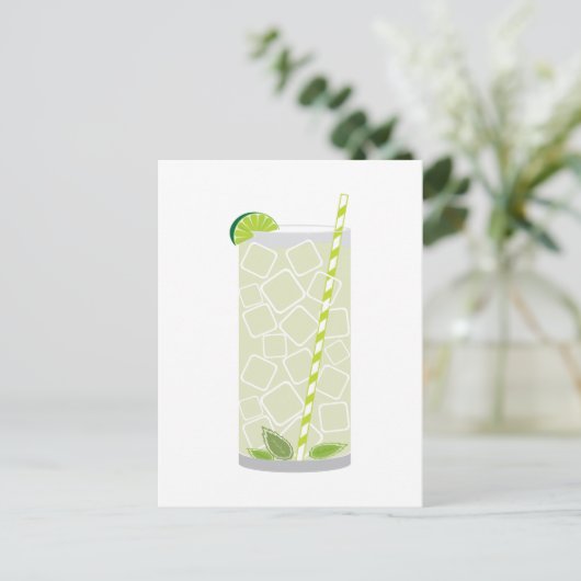 Tall Mojito Briefkaart (Staand voorkant)