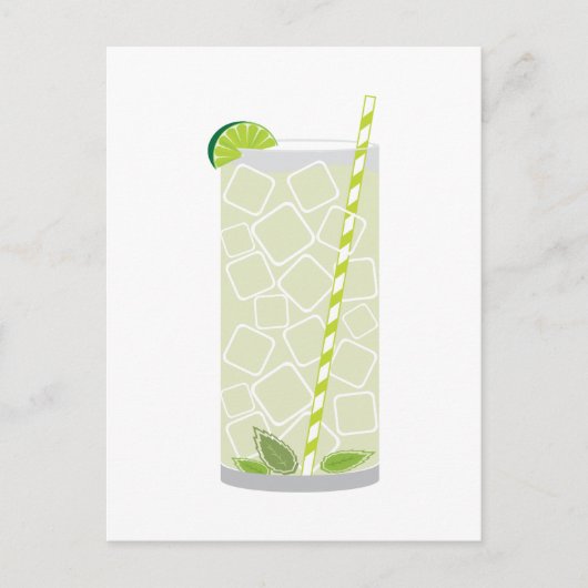 Tall Mojito Briefkaart (Voorkant)