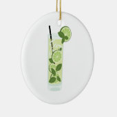 Tall Mojito Keramisch Ornament (Rechts)