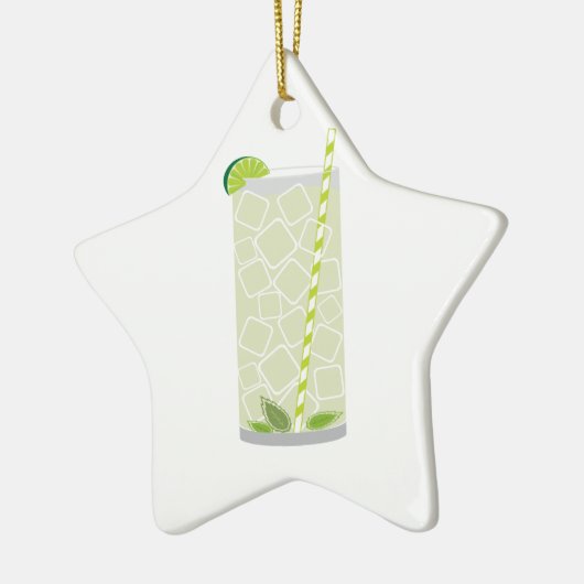 Tall Mojito Keramisch Ornament (Links)
