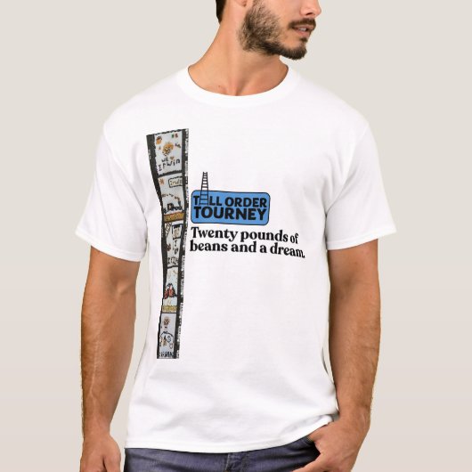 Tall Order Toernooi - Unity Design T-shirt (Voorkant)