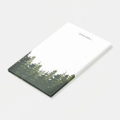 Tall Pines Personaliseerd Post-it® Notes (Schuin)