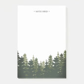 Tall Pines Personaliseerd Post-it® Notes (Voorkant)