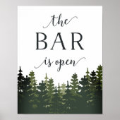 Tall Pines Weddenschap Poster (Voorkant)