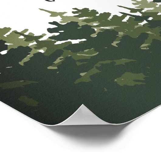 Tall Pines Weddenschap Twitter Poster (Hoek)