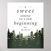 Tall Pines Weddenschap Twitter Poster (Voorkant)