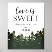 Tall Pines Weddenschap Twitter Poster (Voorkant)