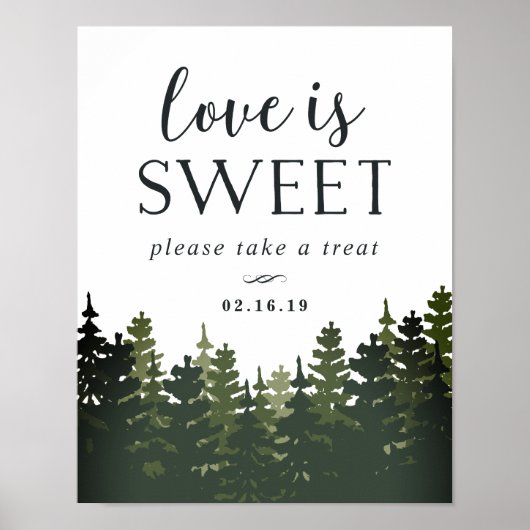 Tall Pines Weddenschap Twitter Poster (Voorkant)