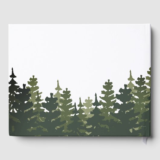 Tall Pines Wedding Gastenboek (Achterkant)