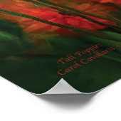 Tall Poppies Art Poster/Afdruk Poster (Hoek)