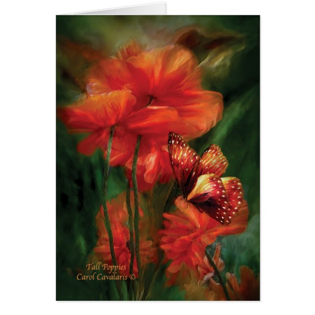 Tall Poppies ArtCard (Voorkant)