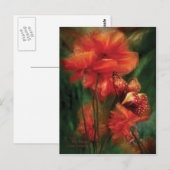 Tall Poppies Briefkaart (Voorkant / Achterkant)