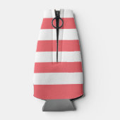 Tall Red en White Lighthouse Flesjeskoeler (Achterkant)