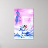 Tall rekte canvas princess Unicorn (Voorkant)