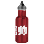 Tall, Rich & Handsome 高 富 Chinese Hanzi MEME Waterfles (Rechts)