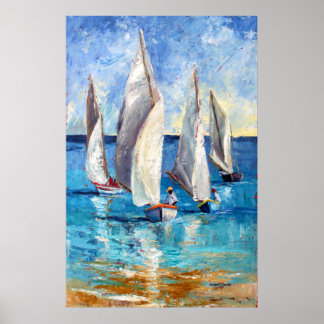 Tall Sails Poster