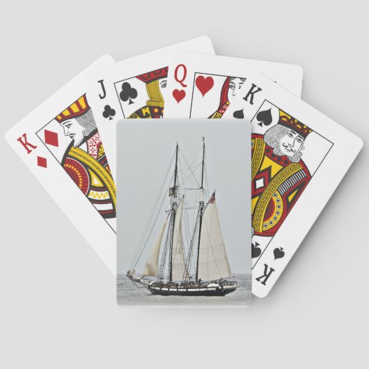 Tall-scheepskaarten Pokerkaarten (Achterkant)