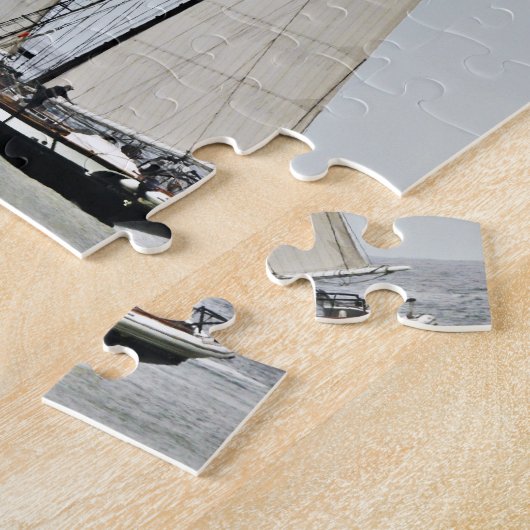 Tall-schip Californiaanse puzzel (Zijkant)