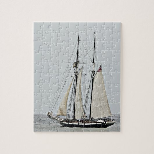 Tall-schip Californiaanse puzzel Legpuzzel (Verticaal)