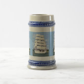 Tall-schip met vierkante opening bierpul (Center)