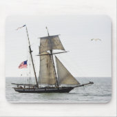 Tall-schip mousepad muismat (Voorkant)