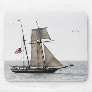 Tall-schip mousepad muismat