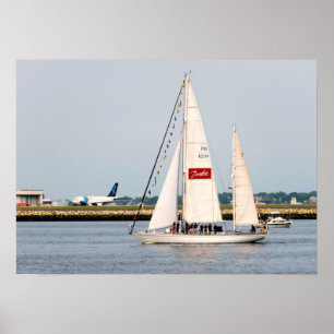 Tall-schip Vahine Poster