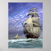 Tall Ship and Ketch Poster (Voorkant)