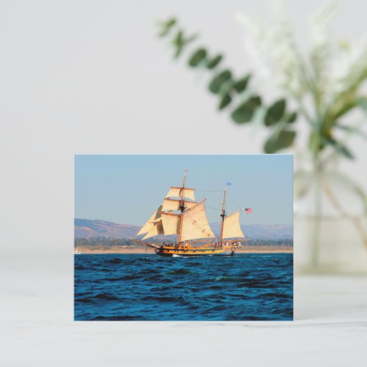 Tall Ship Briefkaart (Staand voorkant)
