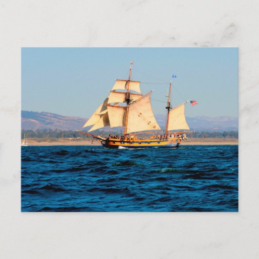 Tall Ship Briefkaart (Voorkant)