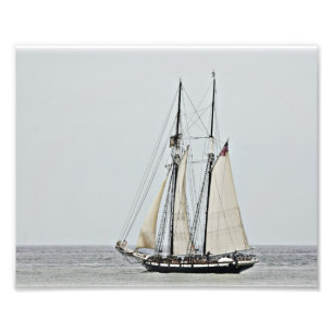 Tall Ship Californian Foto Afdruk