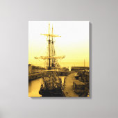 Tall Ship Canvas Afdruk (Voorkant)