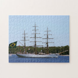 Tall Ship Cisne Branco Foto Legpuzzel