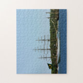 Tall Ship Cisne Branco Foto Legpuzzel (Verticaal)