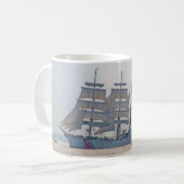 Tall Ship, Clipper ship, Sail, US Coast Guard Koffiemok (Voorkant links)