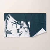 Tall Ship & Clouds Nautical Bad Handdoek (Handdoek)