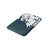 Tall Ship & Clouds Nautical Badmat (Gekanteld)