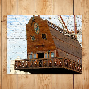 Tall Ship El Galeón Close-up foto Legpuzzel
